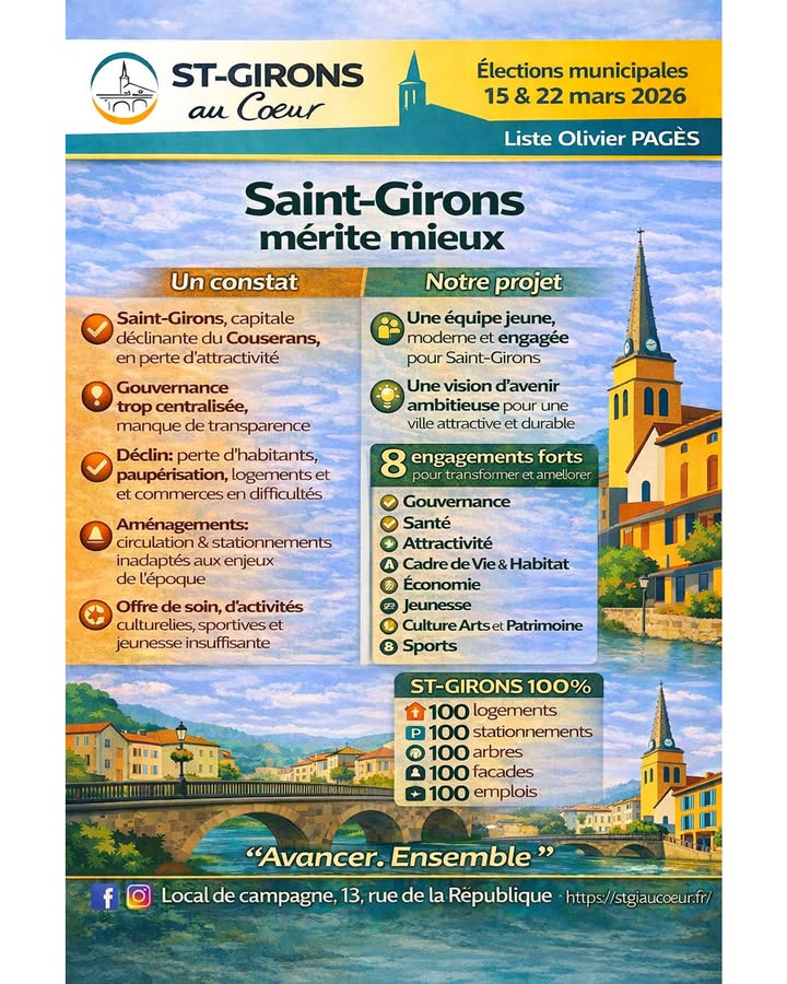 Saint-Girons au Cœur