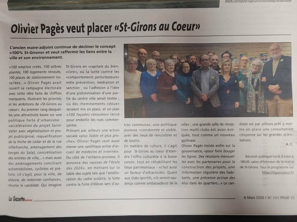 Saint-Girons au Cœur